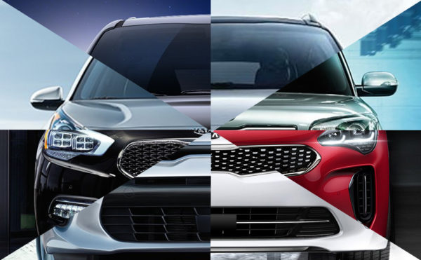 8 Kia models combined to create one front fascia