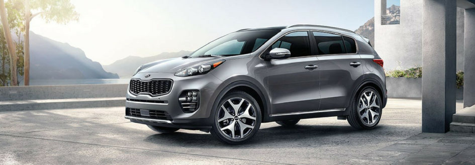 2019 Kia Sportage parked in large driveway